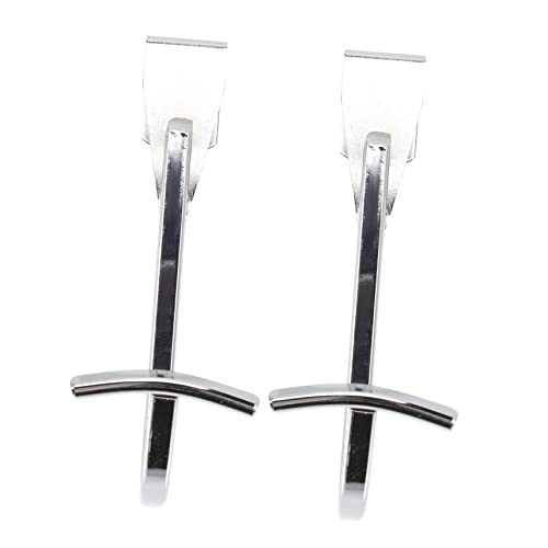 BAZEITFLOW 2 Stück Teiliges Türhaken Hochwertigem Metall Verchromt zum Einhängen ohne Bohren Kratzfest und Strapazierfähig für Garderobe Bad und Schlafzimmer Platzsparend und Einfach zu BAZEITFLOW 2 Stück Teiliges Türhaken Hochwertigem Metall Verchromt zum Einhängen ohne Bohren Kratzfest und Strapazierfähig für Garderobe Bad und Schlafzimmer Platzsparend und Einfach zu von BAZEITFLOW