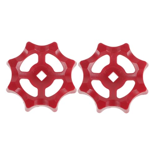 BAZEITFLOW 2 Stück Teiliges Ventil handrad aus Robustem Abs Kunststoff Ergonomisch Geformt für Sicheren Griff Rot Geeignet als Ersatzgriff für Absperrventile Schieber Wasserhähne Langlebig BAZEITFLOW 2 Stück Teiliges Ventil handrad aus Robustem Abs Kunststoff Ergonomisch Geformt für Sicheren Griff Rot Geeignet als Ersatzgriff für Absperrventile Schieber Wasserhähne Langlebig von BAZEITFLOW