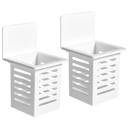 BAZEITFLOW 2 Stück Teiliges Wand montage Besteckhalter mit Abtropflöchern Kompakter Küchenutensilienhalter zur Aufbewahrung von Essstäbchen Löffeln Gabeln Platzsparend und Praktisch für BAZEITFLOW 2 Stück Teiliges Wand montage Besteckhalter mit Abtropflöchern Kompakter Küchenutensilienhalter zur Aufbewahrung von Essstäbchen Löffeln Gabeln Platzsparend und Praktisch für von BAZEITFLOW