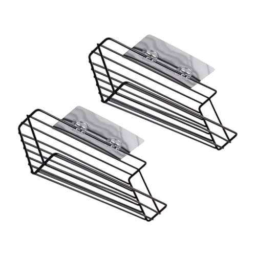 BAZEITFLOW 2 Stück Teiliges Wandregal aus Metall mit Klebender Halterung Rostbeständig für Badezimmer und Küche Platzsparend Einfache Montage Vielseitig Nutzbar zur Aufbewahrung von Duschgel BAZEITFLOW 2 Stück Teiliges Wandregal aus Metall mit Klebender Halterung Rostbeständig für Badezimmer und Küche Platzsparend Einfache Montage Vielseitig Nutzbar zur Aufbewahrung von Duschgel von BAZEITFLOW