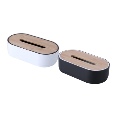 BAZEITFLOW 2 Stück Tisch Serviettenbox aus Holz Praktische Aufbewahrungsbox für Papiertaschentücher Modernes Design Geeignet für Zuhause Büro Auto Stapelbar und Langlebig BAZEITFLOW 2 Stück Tisch Serviettenbox aus Holz Praktische Aufbewahrungsbox für Papiertaschentücher Modernes Design Geeignet für Zuhause Büro Auto Stapelbar und Langlebig von BAZEITFLOW
