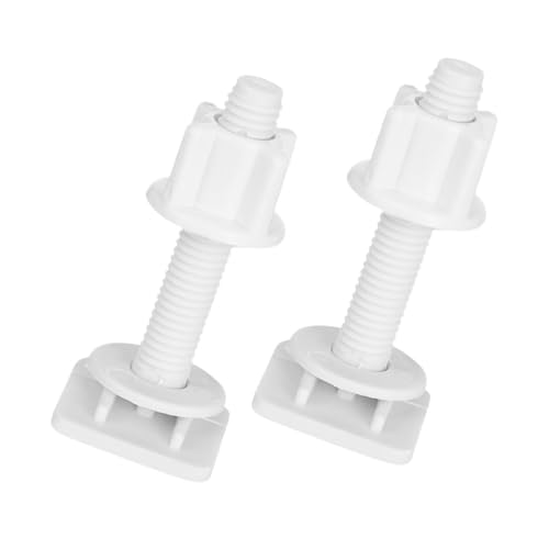 BAZEITFLOW 2 Stück Toilettensitz Schrauben Set aus Robustem Abs Schwere Befestigungsschrauben für Wc sitz Langlebig Antilockernd Stabil und Praxisgerecht für Sicheren Toilettensitz BAZEITFLOW 2 Stück Toilettensitz Schrauben Set aus Robustem Abs Schwere Befestigungsschrauben für Wc sitz Langlebig Antilockernd Stabil und Praxisgerecht für Sicheren Toilettensitz von BAZEITFLOW