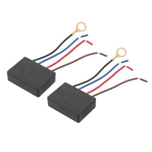 BAZEITFLOW 2 Stück Touch Sensor Schalter für Tischlampen für LED und Glühlampen Einsetzbar Einfache Installation Hohe Zuverlässigkeit Zufällige Farbvariationen BAZEITFLOW 2 Stück Touch Sensor Schalter für Tischlampen für LED und Glühlampen Einsetzbar Einfache Installation Hohe Zuverlässigkeit Zufällige Farbvariationen von BAZEITFLOW