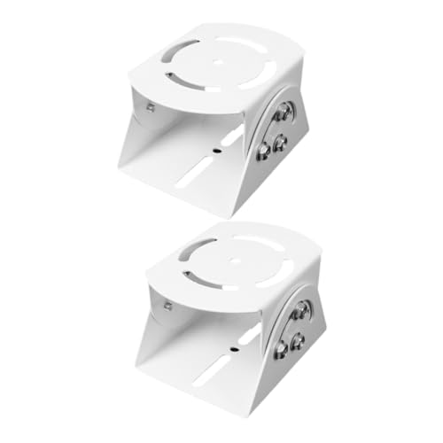 BAZEITFLOW 2 Stück Verstellbare Kamera Wandhalterung aus Rostfreiem Metall für Sichere Überwachung Stabile Montage Einsetzbar mit Gelenkhalterung für Vielseitige Kamerasysteme von BAZEITFLOW