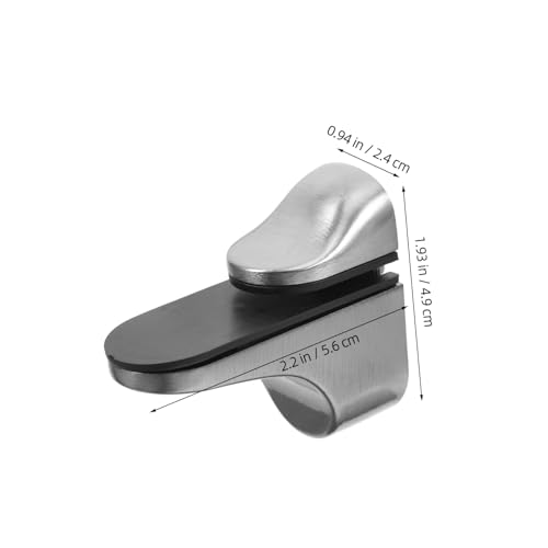 BAZEITFLOW 2 Stück Verstellbare Polierte Metall Wandhalterung für Glas und Holzregale Teiliges Robust und Einfach Montierbar Kompatibel mit Verschiedenen Wandmaterialien für Bad und BAZEITFLOW 2 Stück Verstellbare Polierte Metall Wandhalterung für Glas und Holzregale Teiliges Robust und Einfach Montierbar Kompatibel mit Verschiedenen Wandmaterialien für Bad und von BAZEITFLOW