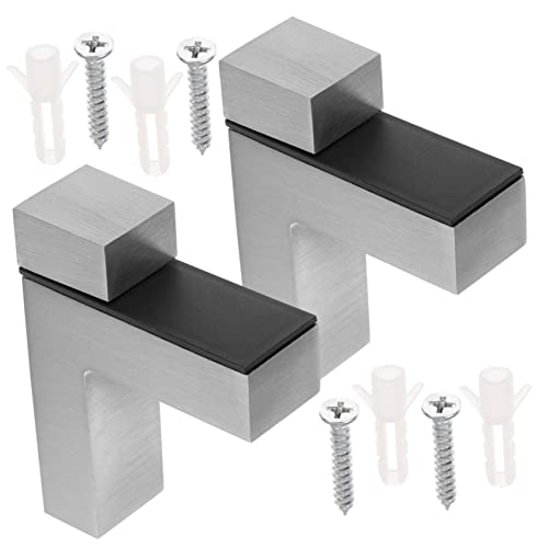 BAZEITFLOW 2 Stück Verstellbare Wandhalterungen für Glasregale Robuste Regalträger Hoher Tragkraft und Polierter Oberfläche für Einfache Montage und Sicheren Halt BAZEITFLOW 2 Stück Verstellbare Wandhalterungen für Glasregale Robuste Regalträger Hoher Tragkraft und Polierter Oberfläche für Einfache Montage und Sicheren Halt von BAZEITFLOW