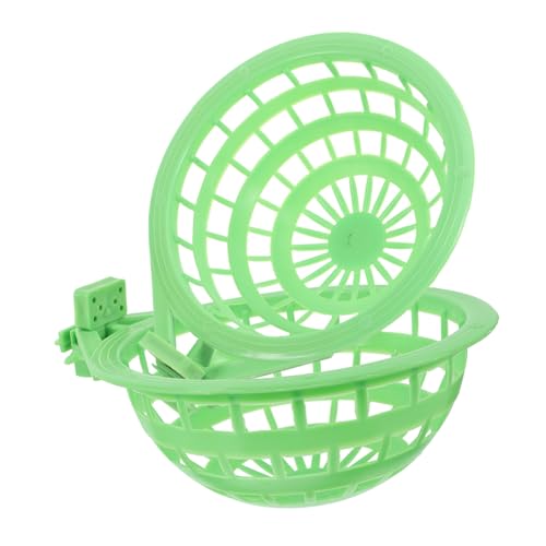 BAZEITFLOW 2 Stück Vogelbrutnest Nistschale aus Kunststoff mit Praktischem Halter Einfach zu Montierender Vielseitiger Vogelhalter für Wellensittiche Tauben und Zebrafinken Grün BAZEITFLOW 2 Stück Vogelbrutnest Nistschale aus Kunststoff mit Praktischem Halter Einfach zu Montierender Vielseitiger Vogelhalter für Wellensittiche Tauben und Zebrafinken Grün von BAZEITFLOW