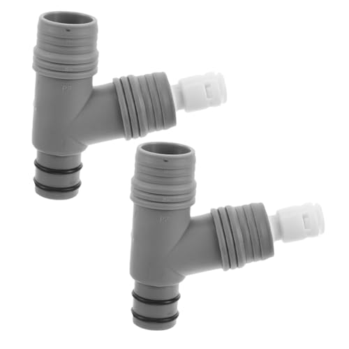 BAZEITFLOW 2 Stück Y Förmiger Ablaufanschluss Überlauf Adapter für Edelstahl Spüle Küchenspüle und Geschirrspüler Wasserdichter Abflussverbinder Einfache Installation Langlebig und Effizient BAZEITFLOW 2 Stück Y Förmiger Ablaufanschluss Überlauf Adapter für Edelstahl Spüle Küchenspüle und Geschirrspüler Wasserdichter Abflussverbinder Einfache Installation Langlebig und Effizient von BAZEITFLOW