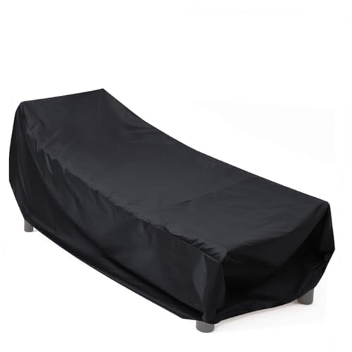 BAZEITFLOW 2 Stück wasserdichte Outdoor Möbel Abdeckung UV Schutz Oxford Polyester für Strandliege Gartenstuhl Schutz vor Staub und Umwelteinflüssen Flexibel Langlebig Einfache Installation von BAZEITFLOW