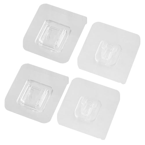 BAZEITFLOW 20 Sätze Doppelseitige Klebehaken Selbstklebend Stark Haftend ohne Bohren Transparente Mehrzweck Wandhaken für Router Steckdosenhalterung Platzsparend und Abnehmbar für Küche Bad BAZEITFLOW 20 Sätze Doppelseitige Klebehaken Selbstklebend Stark Haftend ohne Bohren Transparente Mehrzweck Wandhaken für Router Steckdosenhalterung Platzsparend und Abnehmbar für Küche Bad von BAZEITFLOW