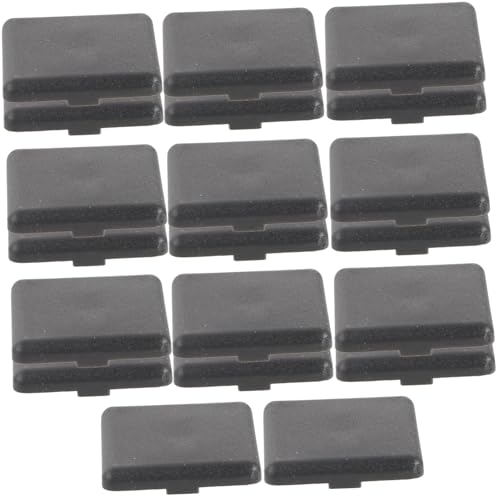 BAZEITFLOW 20 Stück Teiliges Endkappen aus Robustem Nylon für Aluminiumprofile Europäischer Standard Schützende Abdeckkappen Spritzwasser und Schmutzdicht Langlebiger Profilschutz Einfache von BAZEITFLOW