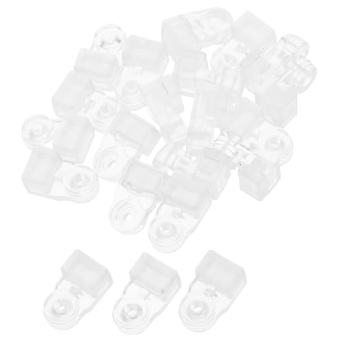 BAZEITFLOW 20 Stück Teiliges Glasklemmenset Transparent mit Schrauben Stabile Halterung zur Befestigung von Glas Schranktüren und Spiegeln Rostbeständig Einfache Montage für Kleiderschrank BAZEITFLOW 20 Stück Teiliges Glasklemmenset Transparent mit Schrauben Stabile Halterung zur Befestigung von Glas Schranktüren und Spiegeln Rostbeständig Einfache Montage für Kleiderschrank von BAZEITFLOW