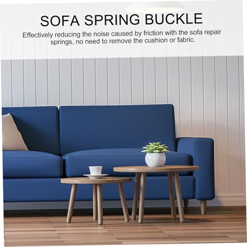 BAZEITFLOW 20 Stück Teiliges Sofa Federn Reparaturset mit Robusten Geräuschdämpfend und Langlebig zur Befestigung und Stabilisierung von Polstermöbeln bei Sofareparatur von BAZEITFLOW
