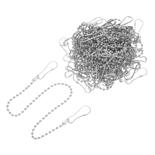 BAZEITFLOW 24 Stück Teiliges Rostfreie Edelstahl Hängeketten mit Haken Starke Tragfähigkeit Geeignet für Pflanzenampeln Vogelhäuschen Werbebanner Vielseitig für Garten und Dekorationszwecke BAZEITFLOW 24 Stück Teiliges Rostfreie Edelstahl Hängeketten mit Haken Starke Tragfähigkeit Geeignet für Pflanzenampeln Vogelhäuschen Werbebanner Vielseitig für Garten und Dekorationszwecke von BAZEITFLOW