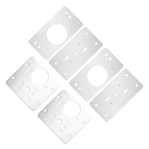 BAZEITFLOW 3 Paare Edelstahl Scharnier Reparaturplatte mit Schrauben Verstärkte Metallbefestigung für Möbel Schranktüren Holzsofas Tisch und Stuhl Reparatur Langlebig und Einfach zu BAZEITFLOW 3 Paare Edelstahl Scharnier Reparaturplatte mit Schrauben Verstärkte Metallbefestigung für Möbel Schranktüren Holzsofas Tisch und Stuhl Reparatur Langlebig und Einfach zu von BAZEITFLOW