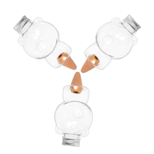 BAZEITFLOW 3 Stück Automatisches Bewässerungssystem für Zimmerpflanzen mit Transparenten Selbstbewässerungskugeln Kontrollierte Wasserabgabe für Garten Balkon und Topfpflanzenpflege von BAZEITFLOW