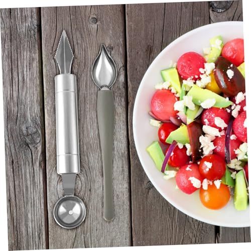 BAZEITFLOW 3 Stück Edelstahl Saucier Löffel für Kuchen Deko und Sauce Verzierung Leicht Handlich mit Ergonomischem Griff für Dessert Buffet und Professionelle Tortendekoration von BAZEITFLOW