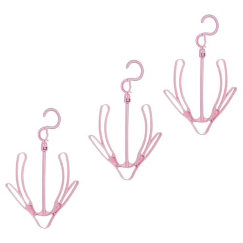 BAZEITFLOW 3 Stück Schuhhaken aus Kunststoff Platzsparendes Schuhtrockengestell mit Doppelhaken Robustes Schuhregal für Drinnen und Draußen zur Schuhaufbewahrung Trocknen Zufällige Farbe von BAZEITFLOW