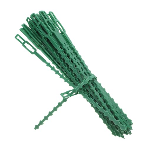BAZEITFLOW 30 Stück Selbstsichernde Nylon Kabelbinder mit Riffelung Design Grün Hohe Zugfestigkeit für Gartenarbeit Kabelmanagement Werkstatt und Heimgebrauch Langlebig und Einfach zu von BAZEITFLOW