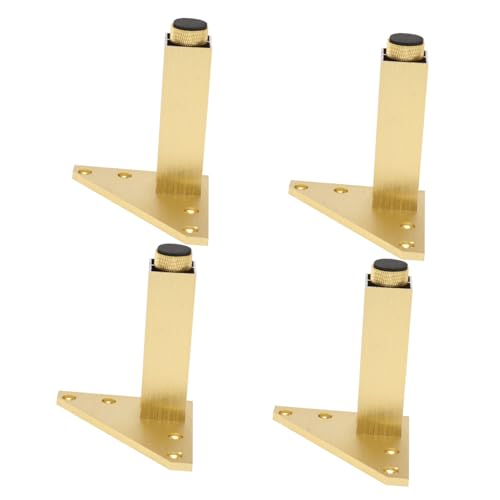 BAZEITFLOW 4 STÜCKE Aluminiumlegierung Möbelstützfüße Verstellbar für Sofa Badezimmermöbel Couchtisch Tv Schrank Einfache Montage Robuste Möbelbeine Gold BAZEITFLOW 4 STÜCKE Aluminiumlegierung Möbelstützfüße Verstellbar für Sofa Badezimmermöbel Couchtisch Tv Schrank Einfache Montage Robuste Möbelbeine Gold von BAZEITFLOW