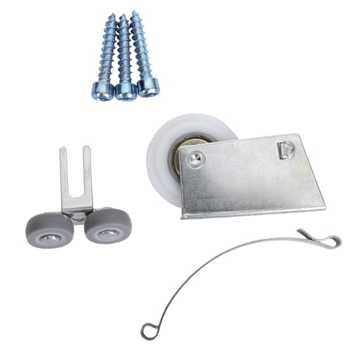 BAZEITFLOW 4 Sätze Möbel schiebetür Laufrollen mit Langlebigen Kugellagern Verschleißfestes Material Einfache Montage Geräuscharmes Gleiten für Kleiderschrank und Schranktüren BAZEITFLOW 4 Sätze Möbel schiebetür Laufrollen mit Langlebigen Kugellagern Verschleißfestes Material Einfache Montage Geräuscharmes Gleiten für Kleiderschrank und Schranktüren von BAZEITFLOW