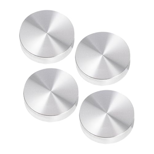 BAZEITFLOW 4 Stck Teiliges Aluminiumlegierung Kreis Scheibenadapter für Glas und Teetische Runde Stabile Metalladapter Einfache Montage Vielseitig für Möbel und Vitrinen Kompakt und BAZEITFLOW 4 Stck Teiliges Aluminiumlegierung Kreis Scheibenadapter für Glas und Teetische Runde Stabile Metalladapter Einfache Montage Vielseitig für Möbel und Vitrinen Kompakt und von BAZEITFLOW
