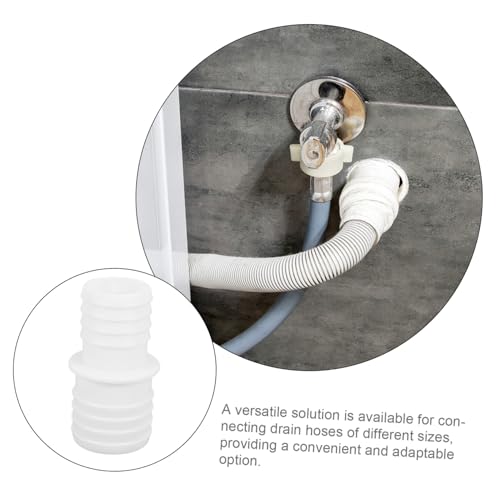 BAZEITFLOW 4 Stück Ablaufschlauchverbinder Teilig Waschmaschine Abflussadapter für Einfache Langlebige Verbindung und Schnelle Installation bei Waschmaschinenablauf BAZEITFLOW 4 Stück Ablaufschlauchverbinder Teilig Waschmaschine Abflussadapter für Einfache Langlebige Verbindung und Schnelle Installation bei Waschmaschinenablauf von BAZEITFLOW
