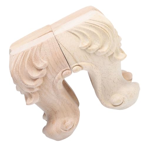 BAZEITFLOW 4 Stück Massive Holz Möbelbeine mit Europäischem Schnitzdesign Hohe Robuste Sofabeine Stabile Ersatzfüße für Sofa Couch Couchtisch und Schreibtisch aus Massivem Holz BAZEITFLOW 4 Stück Massive Holz Möbelbeine mit Europäischem Schnitzdesign Hohe Robuste Sofabeine Stabile Ersatzfüße für Sofa Couch Couchtisch und Schreibtisch aus Massivem Holz von BAZEITFLOW