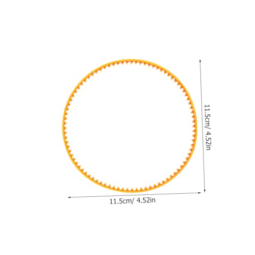 BAZEITFLOW 4 Stück Teiliges Ersatzriemen für Zuckerwattemaschine Langlebig Wiederverwendbar aus Robustem Kunststoff Installieren Passend für Gewerbliche und Private Zuckerwattegeräte von BAZEITFLOW