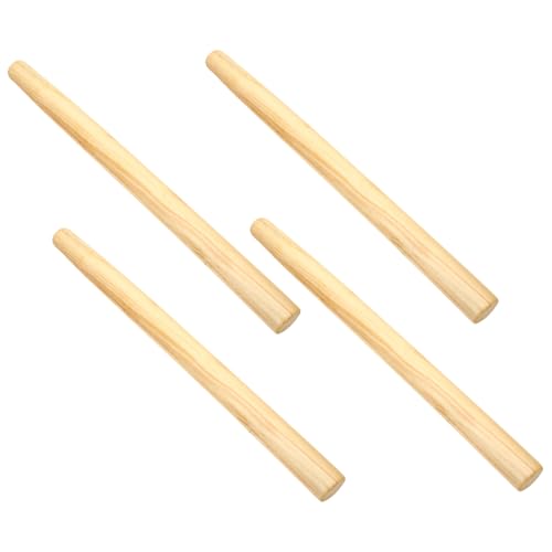 BAZEITFLOW 4 Stück Teiliges Garten Holzgriffe aus Robustem Ergonomisch Geformt Langlebig und rutschfest Praktischer Ersatzgriff für Gartengeräte Wie Schaufel Hacke und Sensenstiel BAZEITFLOW 4 Stück Teiliges Garten Holzgriffe aus Robustem Ergonomisch Geformt Langlebig und rutschfest Praktischer Ersatzgriff für Gartengeräte Wie Schaufel Hacke und Sensenstiel von BAZEITFLOW