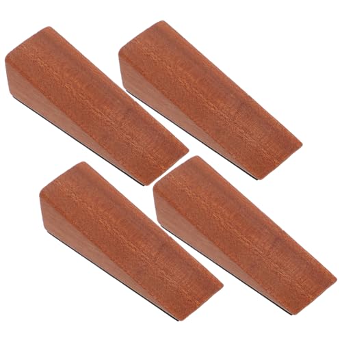 BAZEITFLOW 4 Stück Teiliges Holz Türstopper Dreieck Wedge mit Anti rutsch boden Schwerer Türhalter ohne Bohren Sicherer Türkeil für Zuhause Büro Schlafzimmer Wohnzimmer BAZEITFLOW 4 Stück Teiliges Holz Türstopper Dreieck Wedge mit Anti rutsch boden Schwerer Türhalter ohne Bohren Sicherer Türkeil für Zuhause Büro Schlafzimmer Wohnzimmer von BAZEITFLOW