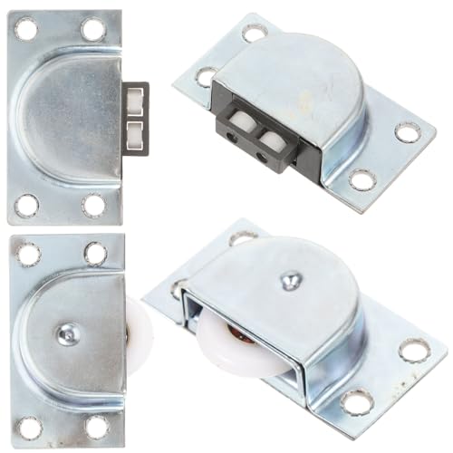 BAZEITFLOW 4 Stück Teiliges Möbel Schiebetürrollen aus Nylon Langlebige Ersatzlaufräder für Kleiderschrank und Schranktüren Einfache Montage Geeignet für Schiebetürbeschläge und Laufschienen BAZEITFLOW 4 Stück Teiliges Möbel Schiebetürrollen aus Nylon Langlebige Ersatzlaufräder für Kleiderschrank und Schranktüren Einfache Montage Geeignet für Schiebetürbeschläge und Laufschienen von BAZEITFLOW