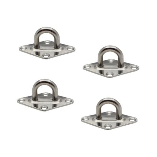 BAZEITFLOW 4 Stück Teiliges Rhombus Türriegel aus Edelstahl Praktischer Fester Schieberiegel Vielseitig Einsetzbar für Schiebetüren Schränke Möbel und Kleine Käfige Einfache Montage von BAZEITFLOW