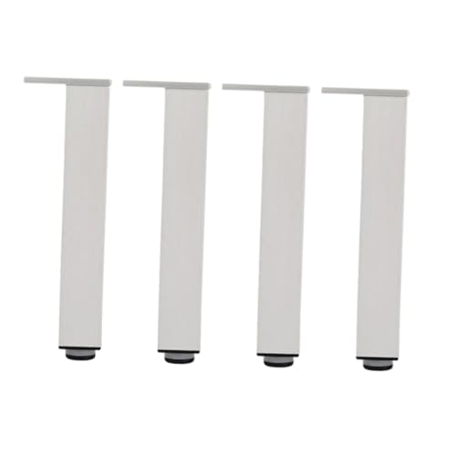 BAZEITFLOW 4 Stück Verstellbare Möbelbeine Aluminiumlegierung Möbelstützfüße für Sofa Schrank Couchtisch Höhe Verstellbar Stabile Langlebige Tischbeine für Wohn und Arbeitsmöbel von BAZEITFLOW