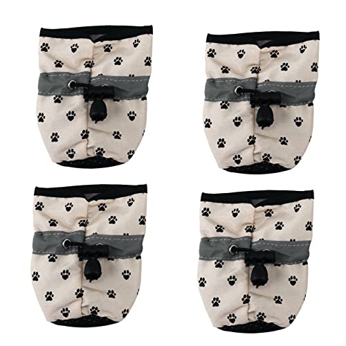 BAZEITFLOW 4stücke Hundeschuhe rutschfeste wasserdichte Pfotenschutz-Schuhe Mit Weicher Sohle Für Drinnen Und Draußen Für Schutz Empfindlicher Hundepfoten BAZEITFLOW 4stücke Hundeschuhe rutschfeste wasserdichte Pfotenschutz-Schuhe Mit Weicher Sohle Für Drinnen Und Draußen Für Schutz Empfindlicher Hundepfoten von BAZEITFLOW