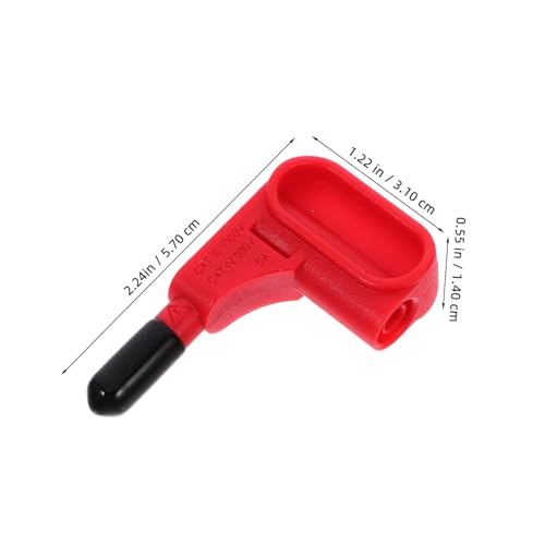 BAZEITFLOW 5 Sätze Magnetische Multimeter Prüfsonden Teiliges Bananenstecker Ohne Löten Schnelles Testzubehör Für Messleitungen Und Elektrische Leitungen 3 Stücke * 5 von BAZEITFLOW