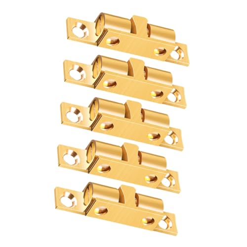 BAZEITFLOW 5 Stück Magnetischer Türfang Teiliges Langlebige Türverschlusskugeln für Schranktüren Geräuschlose Türstopper Einfache Montage Verstellbarer Türverschluss für Zuhause und Gewerbe von BAZEITFLOW