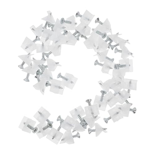 BAZEITFLOW 50 Stück Kunststoff Möbelkeile Winkelstützen für Schränke Langlebige Plastikwinkel für Möbelmontage Einfache Installation Transparent für Regal Tischbefestigung BAZEITFLOW 50 Stück Kunststoff Möbelkeile Winkelstützen für Schränke Langlebige Plastikwinkel für Möbelmontage Einfache Installation Transparent für Regal Tischbefestigung von BAZEITFLOW