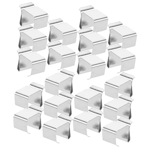 BAZEITFLOW 50 Stück Metall Clips für Weihnachtslichterketten Wetterfeste Licht Clips für Außenbereich Geeignet für LED Lichterkette und Dekorationselemente BAZEITFLOW 50 Stück Metall Clips für Weihnachtslichterketten Wetterfeste Licht Clips für Außenbereich Geeignet für LED Lichterkette und Dekorationselemente von BAZEITFLOW