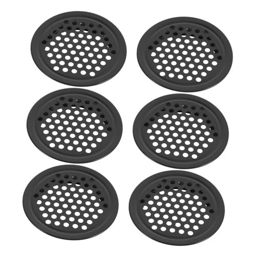 BAZEITFLOW 6 Stück Edelstahl Lüftungsgitter Rund Belüftungsabdeckung für Schrank Möbel Ventilationsloch Atmungsaktiv Langlebig für Kleiderschrank und Kabinett BAZEITFLOW 6 Stück Edelstahl Lüftungsgitter Rund Belüftungsabdeckung für Schrank Möbel Ventilationsloch Atmungsaktiv Langlebig für Kleiderschrank und Kabinett von BAZEITFLOW
