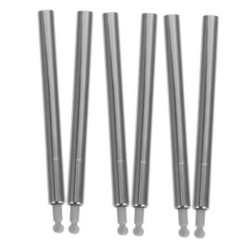 BAZEITFLOW 6 Stück Möbel Dämpfer Soft Close Hydraulik Dämpfungssystem für Schrank und Kleiderschranktüren Verdeckt Montiert Geräuschloser Schutz für Mülltonnen und Möbelklappen von BAZEITFLOW