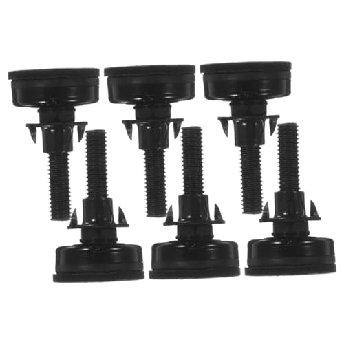 BAZEITFLOW 6stücke Teiliges Von Verstellbaren Möbelbeinen Höhenverstellbare Füße Für Tische Stühle Und Schränke rutschfeste Basis Einfache Installation Für Stabilen Stand von BAZEITFLOW
