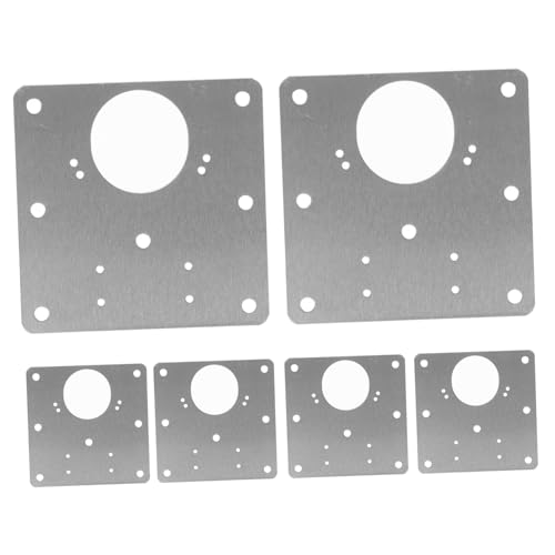 BAZEITFLOW 6 Stück Scharnier Reparaturplatten Teiliges Schrankscharnier Befestigungsbleche zur Reparatur von Küchenschranktüren Langlebige Hinge Fixing Brackets für Vielfältige Möbelstile von BAZEITFLOW