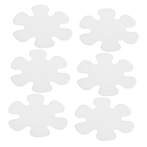 BAZEITFLOW 6 Stück Teiliges Blumenförmige rutschfeste Badewannenaufkleber Selbstklebend Rutsch Badezimmerdekor Geeignet für Badewanne Küche Boden von BAZEITFLOW