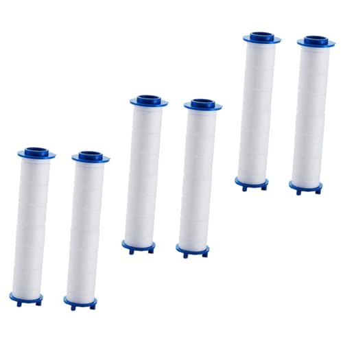 BAZEITFLOW 6 Stück Teiliges Duschkopf Ersatzfilter Hochdruck Wasserfilter für Sauberes Wasser Einfache Installation Geeignet für Badezimmer und Regenduschen BAZEITFLOW 6 Stück Teiliges Duschkopf Ersatzfilter Hochdruck Wasserfilter für Sauberes Wasser Einfache Installation Geeignet für Badezimmer und Regenduschen von BAZEITFLOW