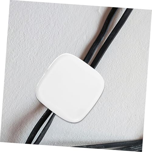 BAZEITFLOW 6 Stück Teiliges Kabelhalter Weiß Verstellbare Glatte Kabelclips für Haushalt Multifunktionale Kabelorganizer Selbstklebend als Ladekabel und Küchengeräte Organizer von BAZEITFLOW