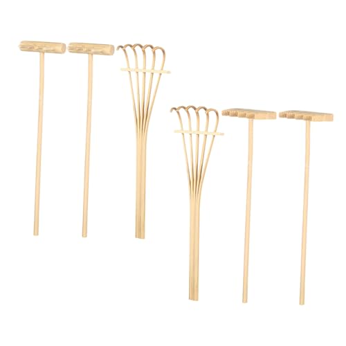BAZEITFLOW 6 Stück Teiliges Mini Sandspielzeug Langlebige Zen Garten Rechen für Schreibtisch Sandspielplatz Kreative Sandkunst Werkzeuge für Entspannung und Dekoration Geeignet für Zuhause BAZEITFLOW 6 Stück Teiliges Mini Sandspielzeug Langlebige Zen Garten Rechen für Schreibtisch Sandspielplatz Kreative Sandkunst Werkzeuge für Entspannung und Dekoration Geeignet für Zuhause von BAZEITFLOW