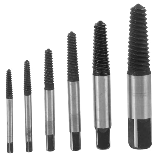 BAZEITFLOW 6 Stück Teiliges Schraubenausdreher Set mit Robustem Design Vielseitig für Gebrochene und Beschädigte Schrauben Kompakt und Leicht für Heimwerker Mechaniker und Fachkräfte BAZEITFLOW 6 Stück Teiliges Schraubenausdreher Set mit Robustem Design Vielseitig für Gebrochene und Beschädigte Schrauben Kompakt und Leicht für Heimwerker Mechaniker und Fachkräfte von BAZEITFLOW