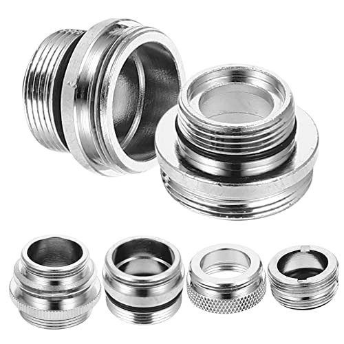 BAZEITFLOW 6 Stück Teiliges Wasserhahn Adapterset für Küchenspülen Schlauchadapter für Garten und Waschmaschinenanschluss mit Praktischem Aerator und Hochwertiger Verarbeitung BAZEITFLOW 6 Stück Teiliges Wasserhahn Adapterset für Küchenspülen Schlauchadapter für Garten und Waschmaschinenanschluss mit Praktischem Aerator und Hochwertiger Verarbeitung von BAZEITFLOW