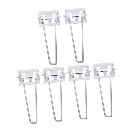 BAZEITFLOW 6stücke Teiliges Klappbare Metalltischbeine Verschleißfeste Haarnadelbeine Für -möbel Robuste Und Faltbare Tischbeine Für Schreibtische Und Couchtische Einfache Installation von BAZEITFLOW
